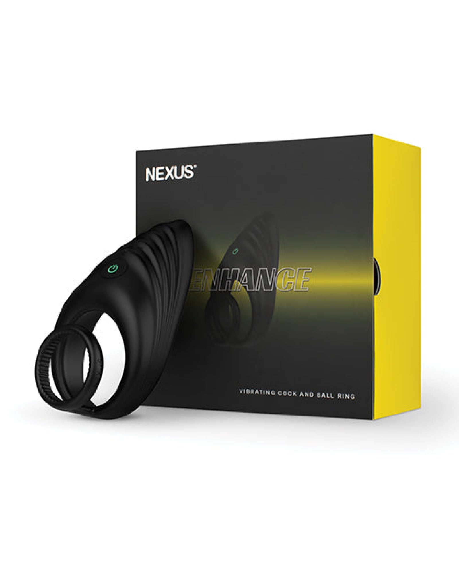 Nexus Enhance Cock & Ball Ring - Black Nexus