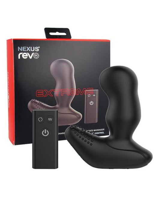 Nexus Revo Extreme Rotating Prostate Massager - Black Nexus Revo 500