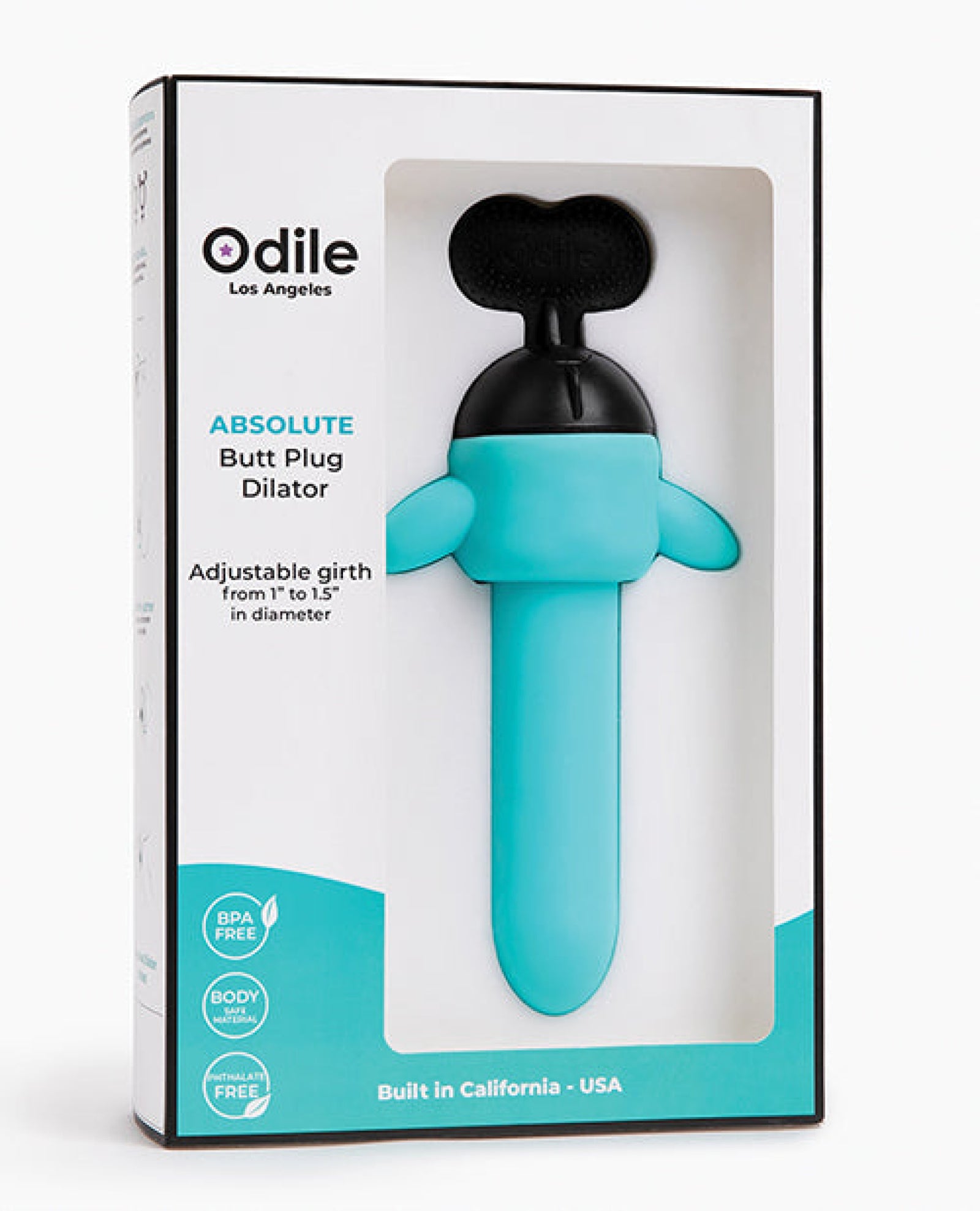 Odile Absolute Butt Plug Dilator - Aqua Odile