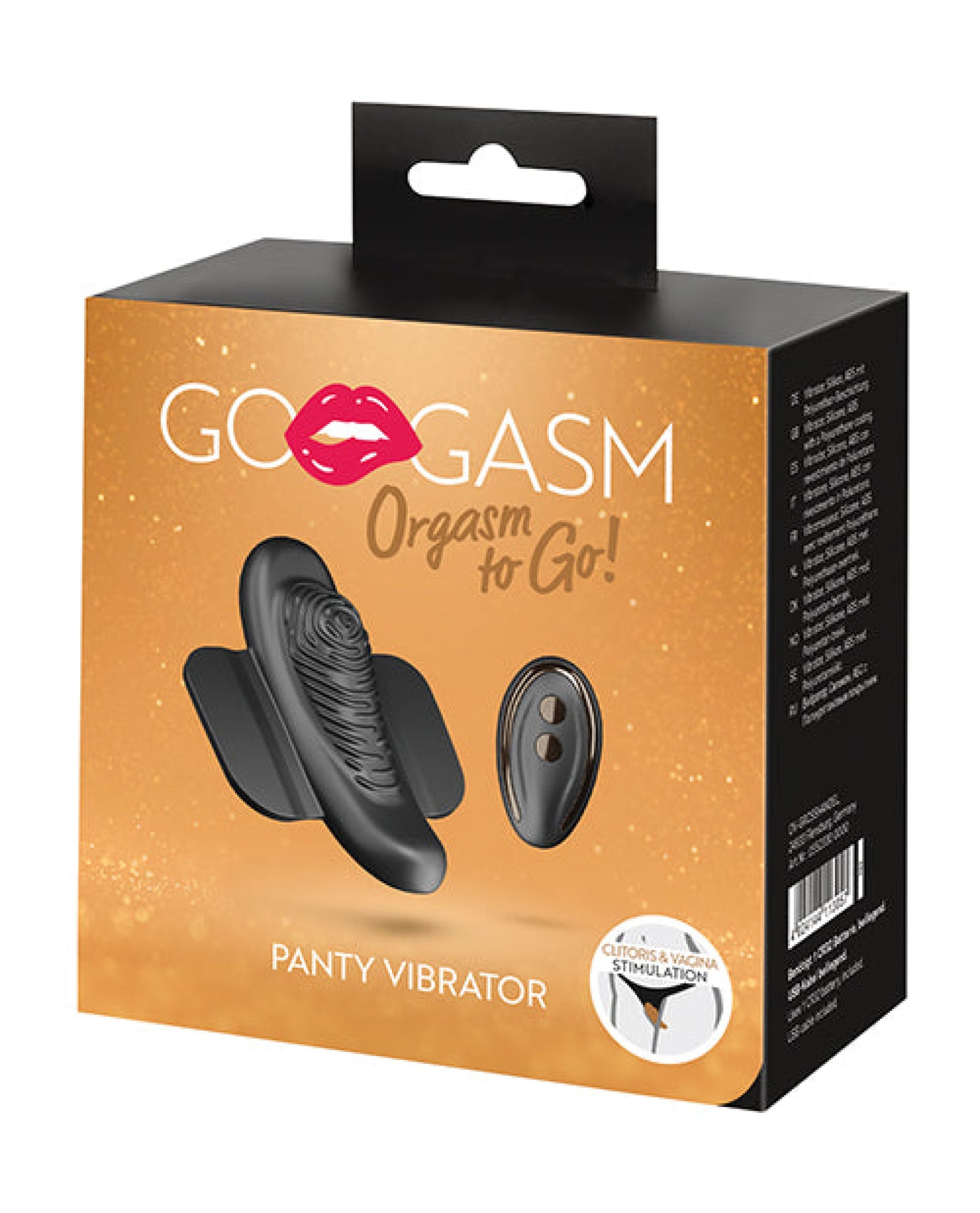 Gogasm Panty Vibrator - Black Gogasm
