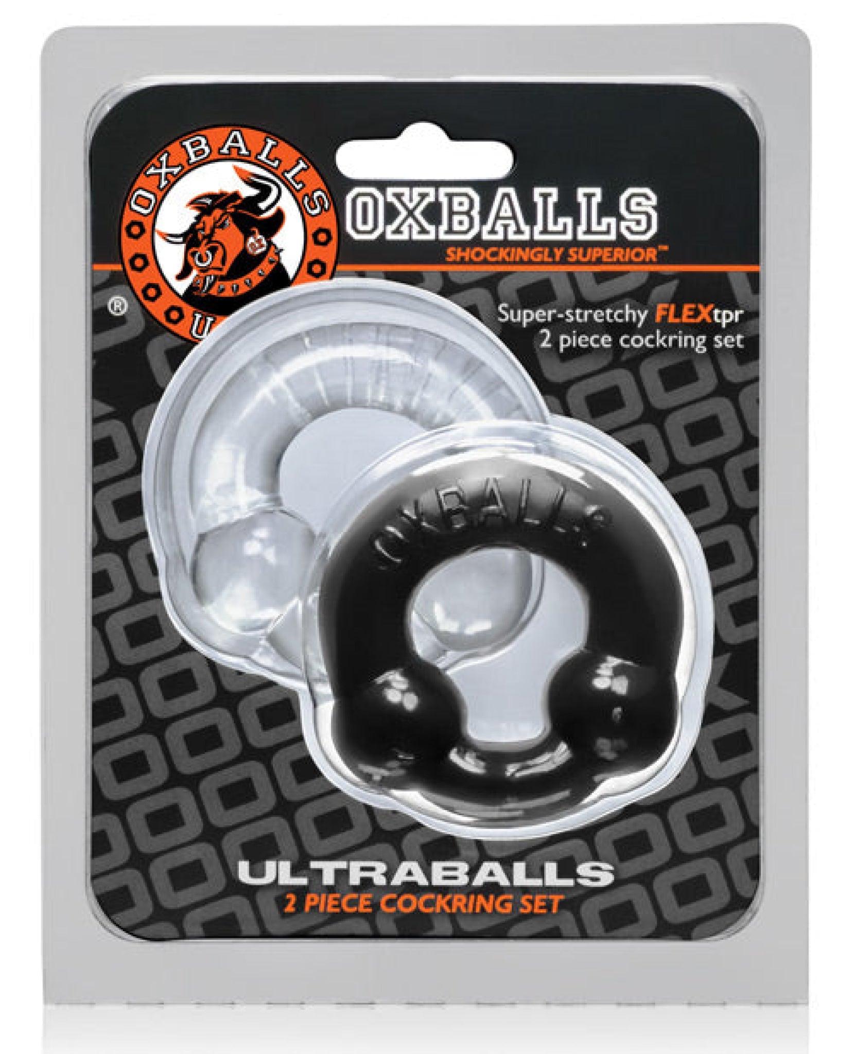 Oxballs Ultraballs Cockring - Pack Of 2 Blue Ox Designs LLCDba Oxballs
