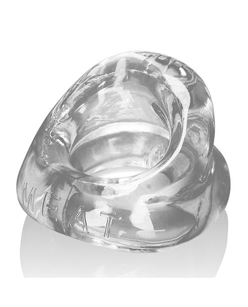 Oxballs Meat Padded Cock Ring - Clear Hunky Junk