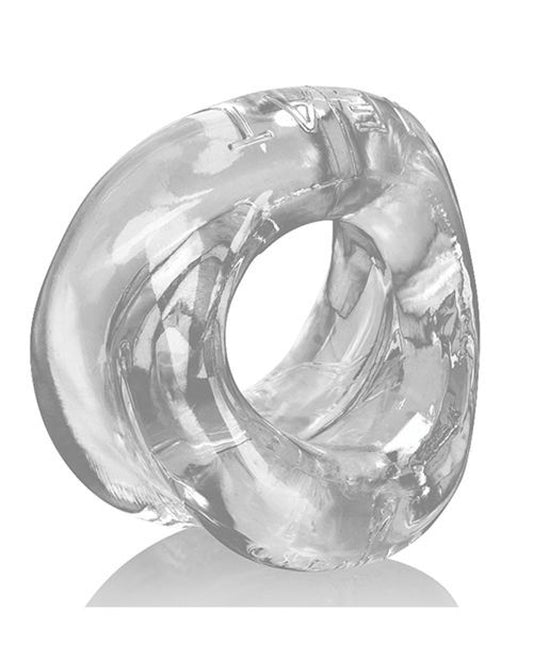 Oxballs Meat Padded Cock Ring - Clear Hunky Junk 1657