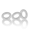 Oxballs Willy Rings - Clear Pack Of 3 Blue Ox Designs LLCDba Oxballs