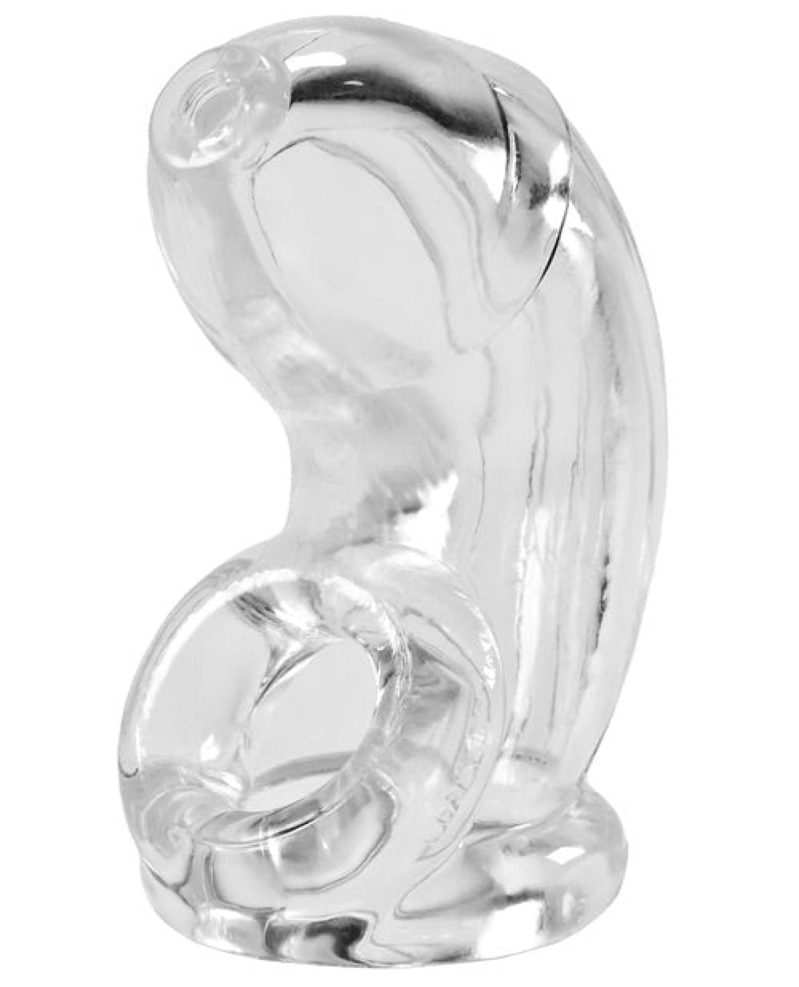 Oxballs Cock Lock Cock Cage - Clear Hunky Junk