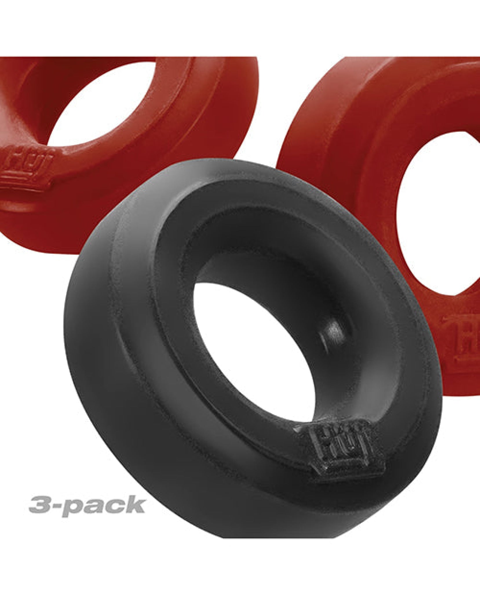 Hunky Junk 3 Pack C Ring - Ice Hunky Junk