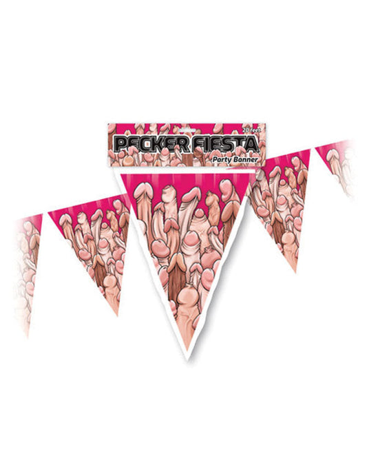Pecker Fiesta Party Banner - 20ft Ozze Creations INC 1657