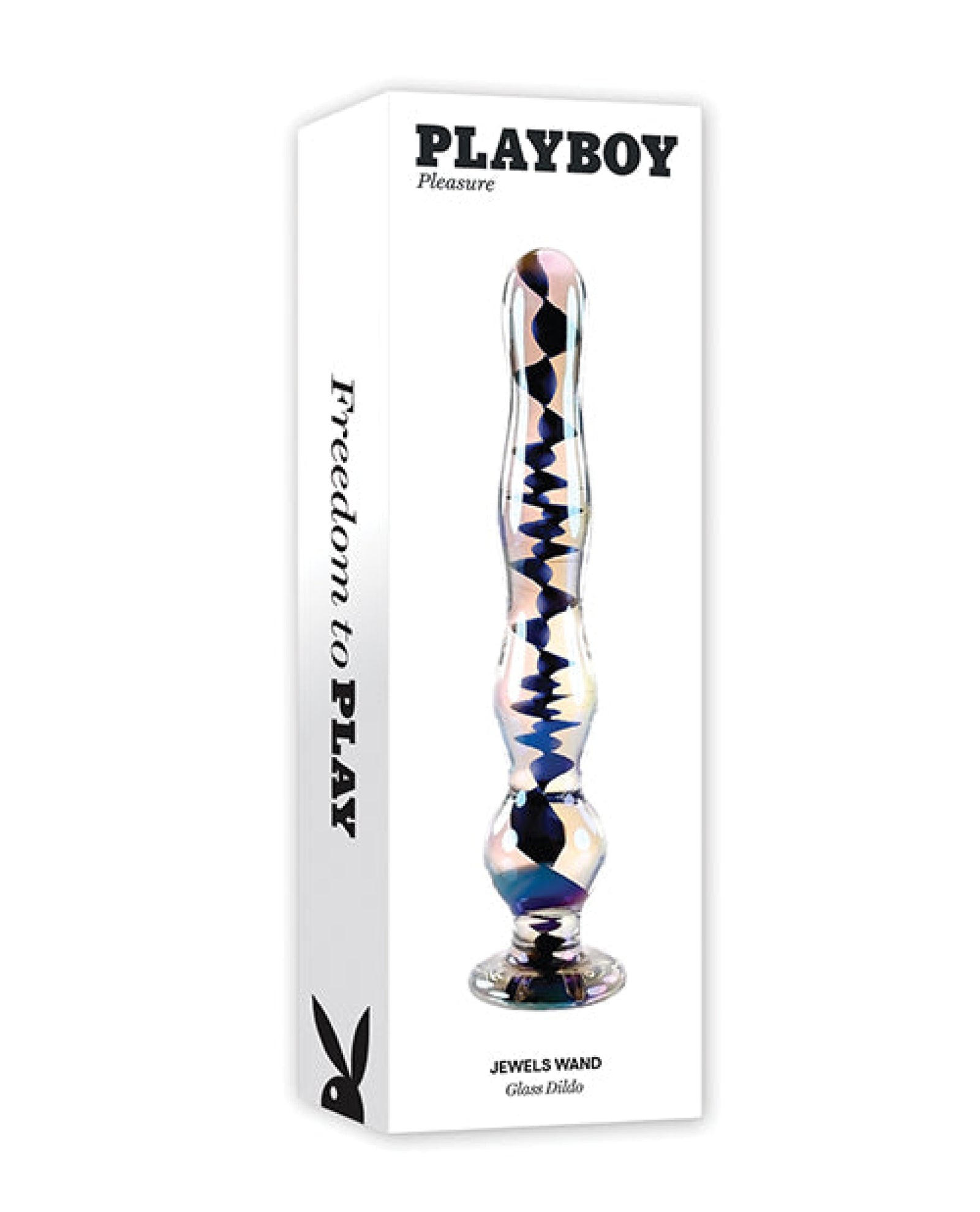 Playboy Pleasure Jewels Wand - Clear Playboy