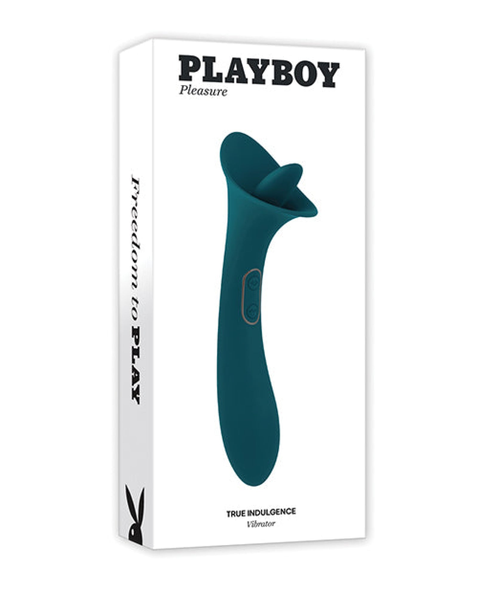 Playboy Pleasure True Indulgence Vibrator - Deep Teal Playboy