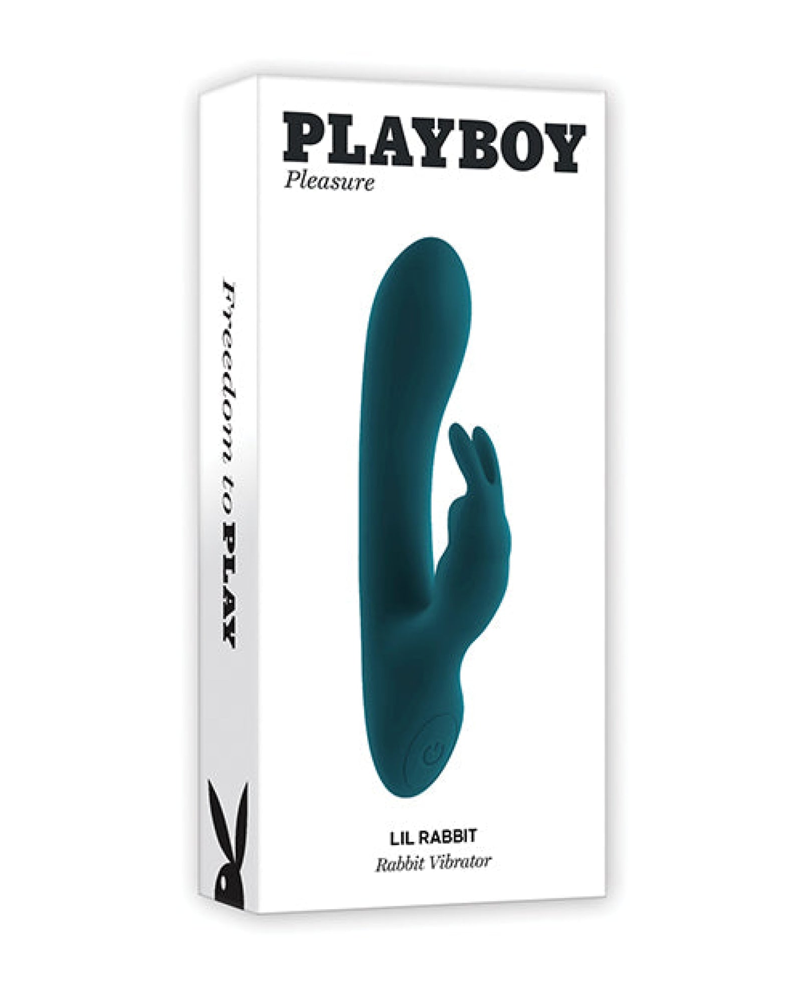 Playboy Pleasure Lil Rabbit Vibrator - Deep Teal Playboy