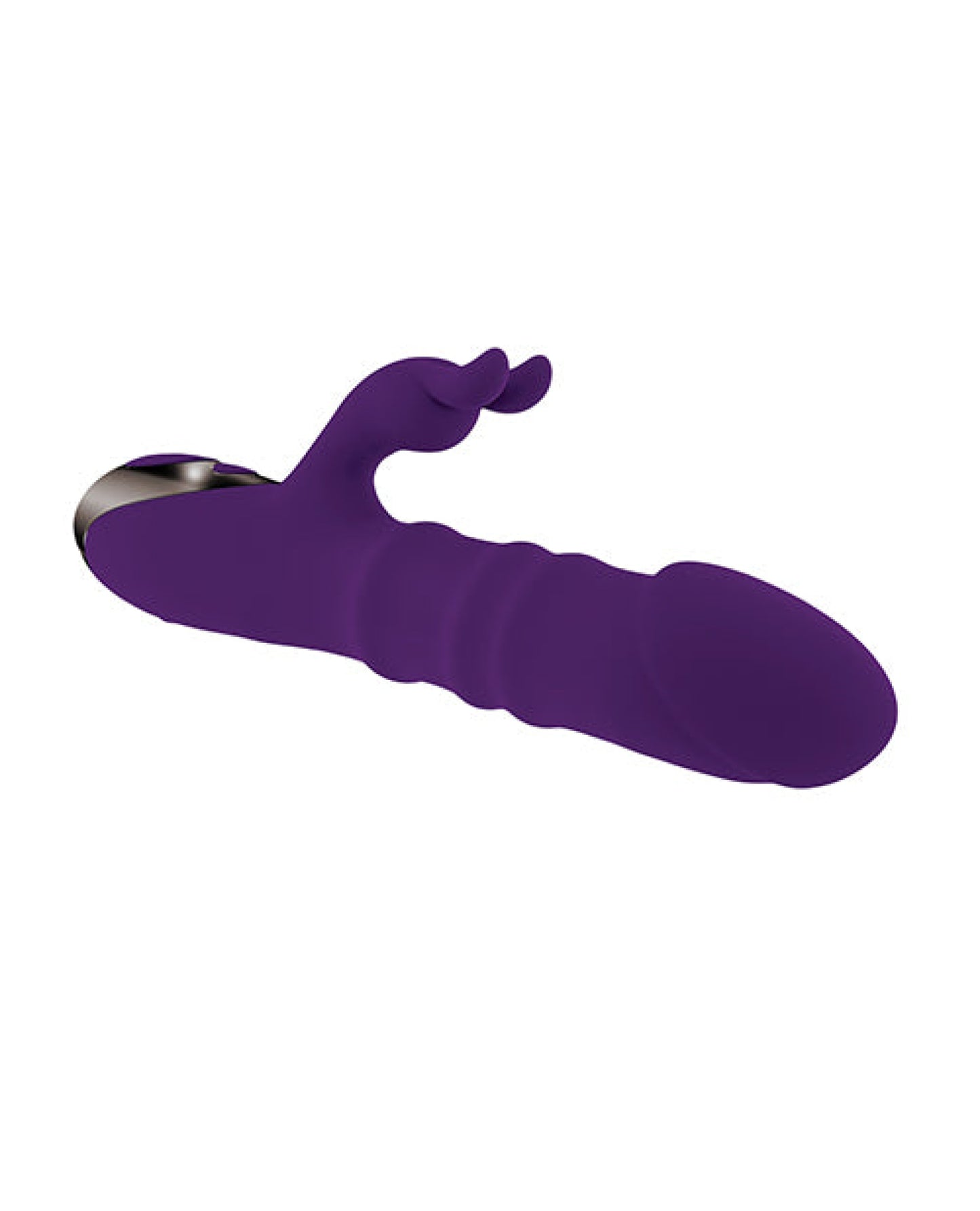 Playboy Pleasure Hop To It Rabbit Vibrator - Acai Playboy