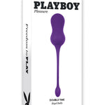 Playboy Pleasure Double Time Kegel Balls - Acai Playboy