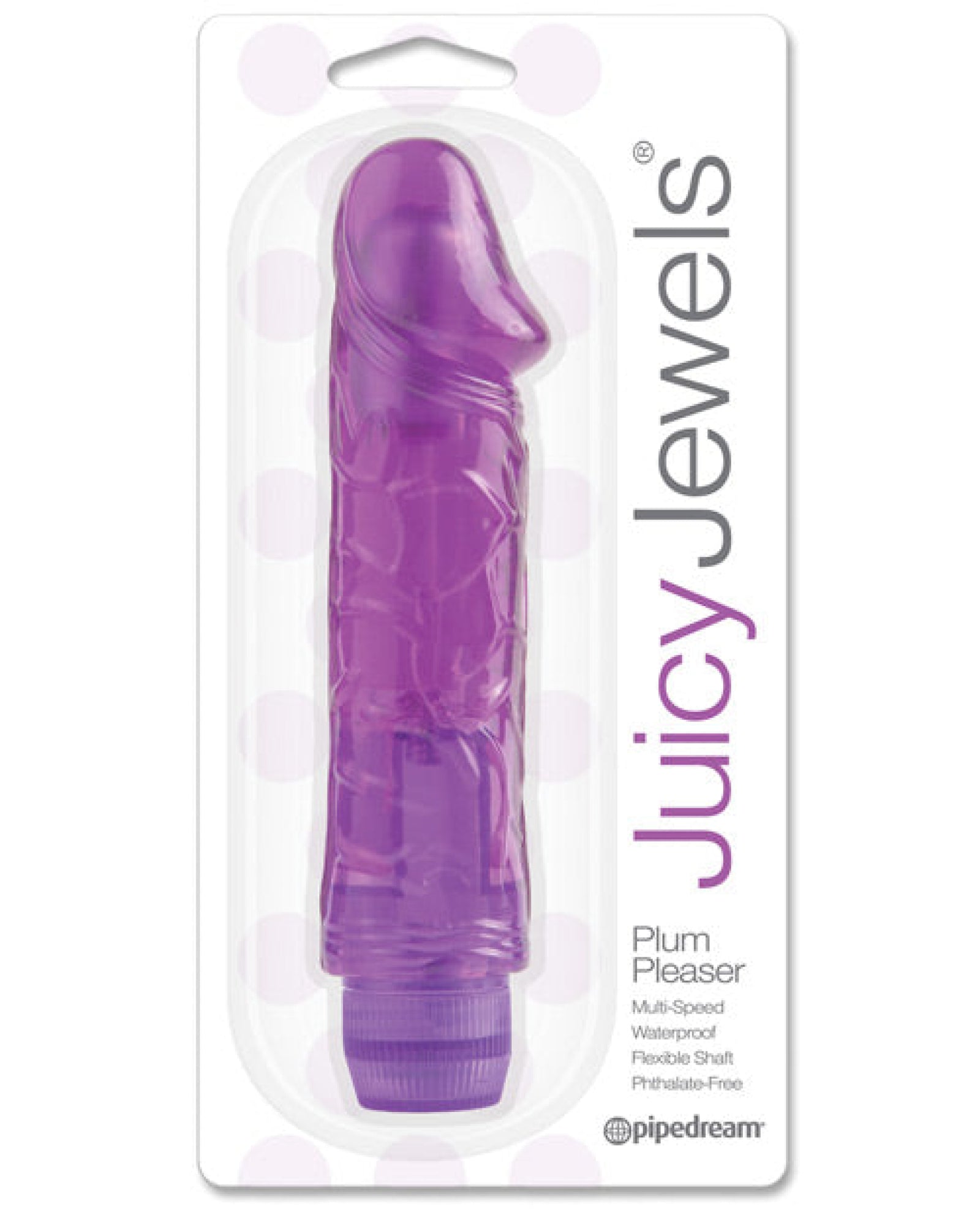 Juicy Jewels Plum Teaser Vibrator - Purple Pipedream®