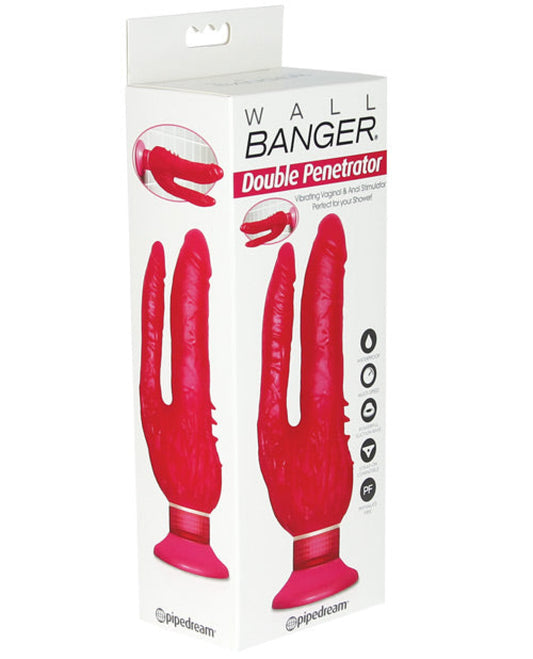 Wall Bangers Double Penetrator Waterproof - Pink Pipedream® 1657