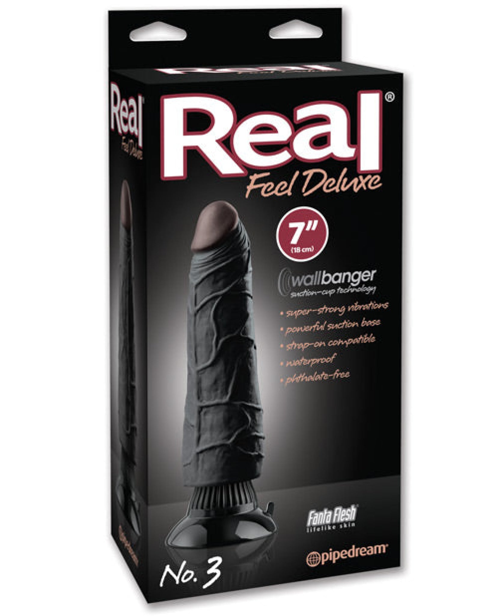 "Real Feel Deluxe No. 3 7"" Vibe Waterproof" Pipedream®