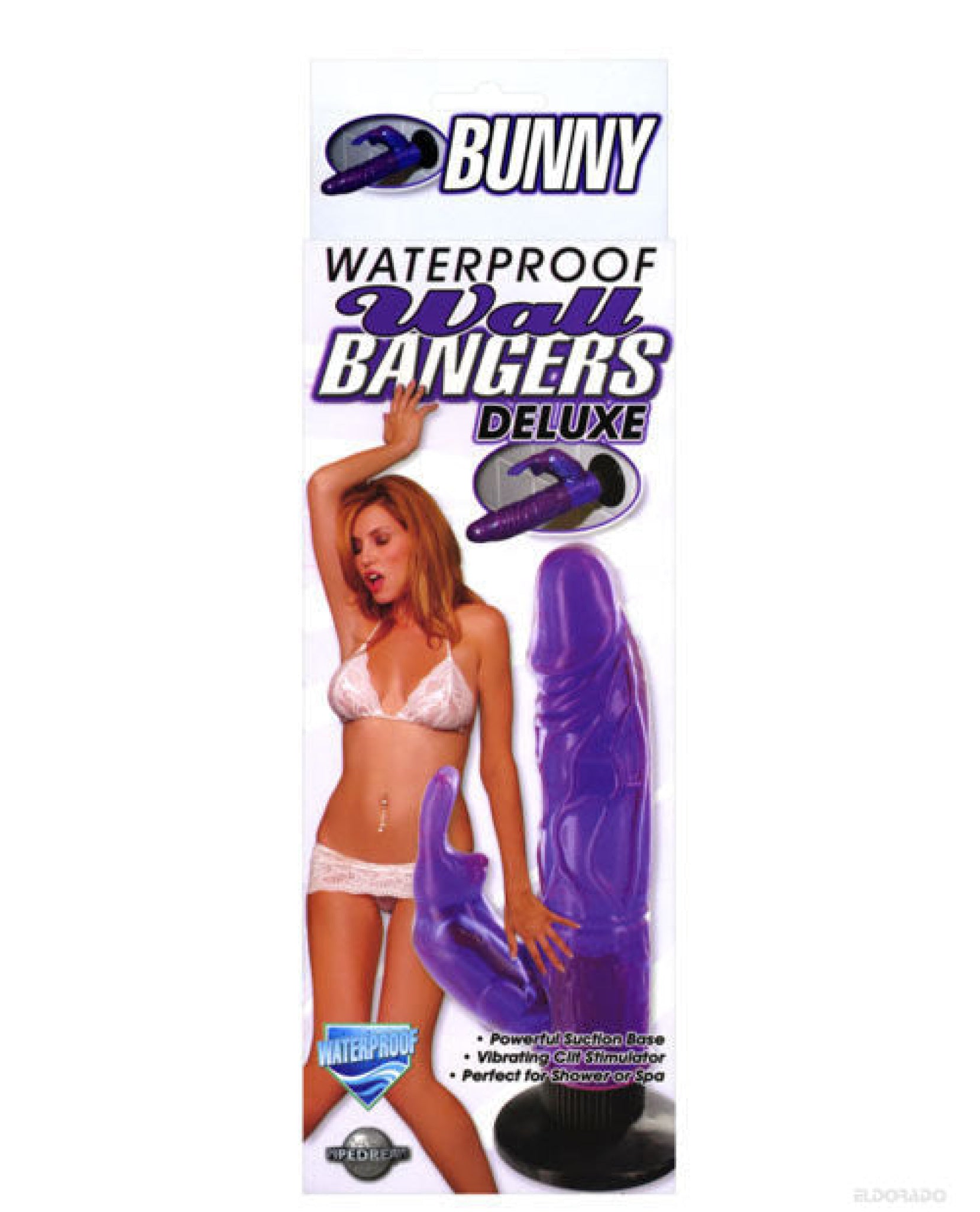 Wall Bangers Deluxe Bunny Waterproof - Purple Pipedream®