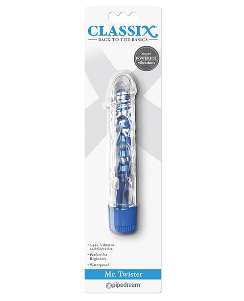 Classix Mr. Twister Vibe W-sleeve - Blue Pipedream®