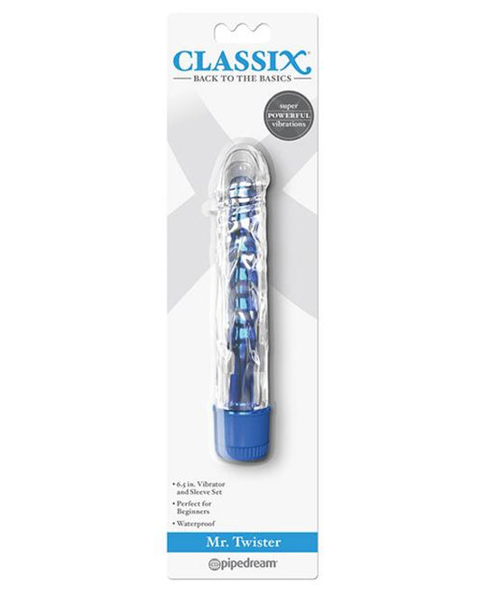 Classix Mr. Twister Vibe W-sleeve - Blue Pipedream® 1657