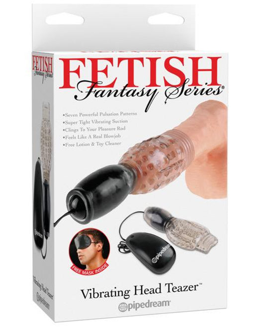 Fetish Fantasy Series Vibrating Head Teazer - Black Pipedream® 1657