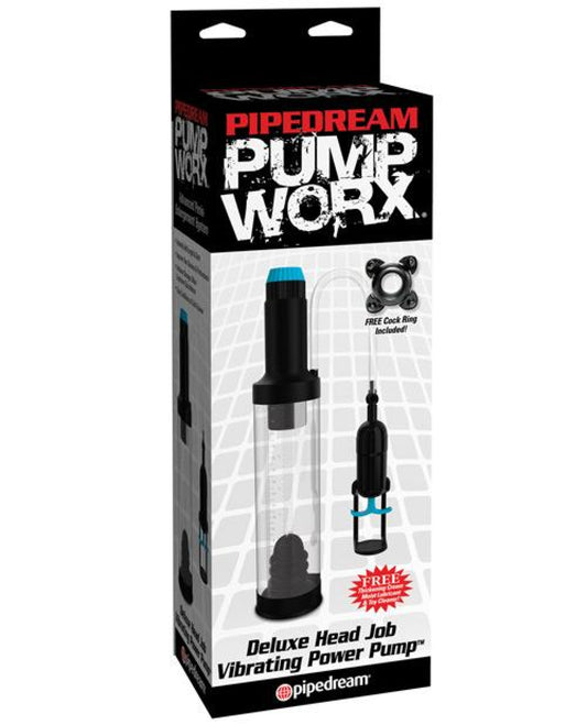 Pump Worx Deluxe Head Job Vibrating Pump Pipedream® 1657