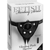 Fetish Fantasy Series Vibrating Plush Harness - Black Pipedream®