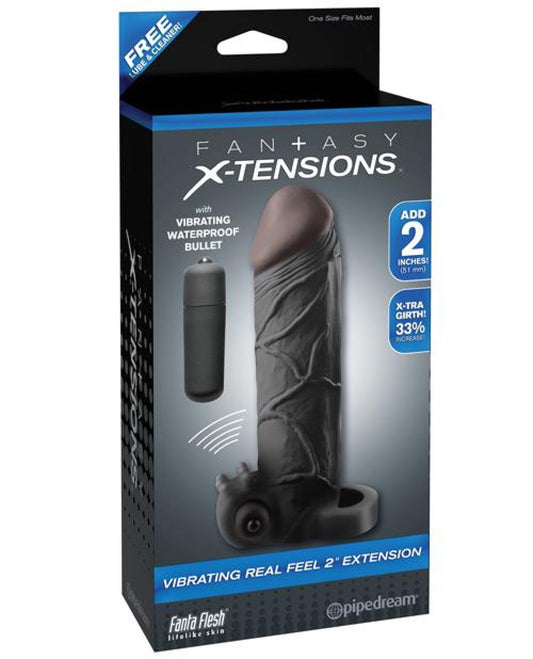 Fantasy X-tensions Vibrating Real Feel Extension W/ball Strap Pipedream® 500