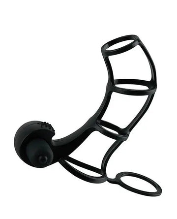 Fantasy X-tensions Deluxe Silicone Power Cage - Black Pipedream®