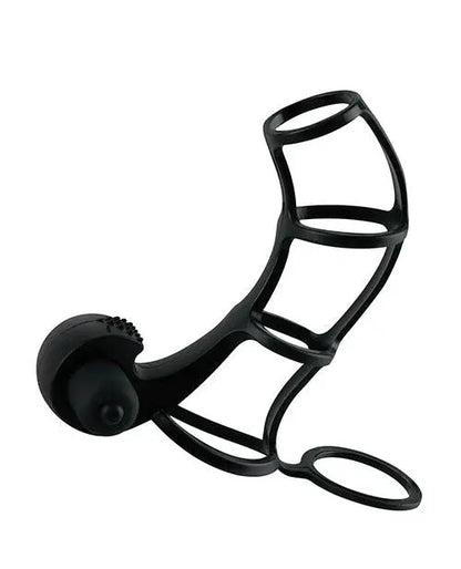 Fantasy X-tensions Deluxe Silicone Power Cage - Black Pipedream®
