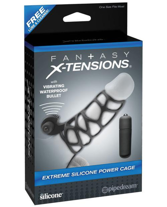 Fantasy X-tensions Extreme Silicone Power Cage Pipedream® 500