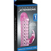 Fantasy X-tensions Vibrating Couples Cage - Pink Pipedream®