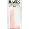 Basix Rubber Works 9" Dong W-suction Cup - Flesh Pipedream®