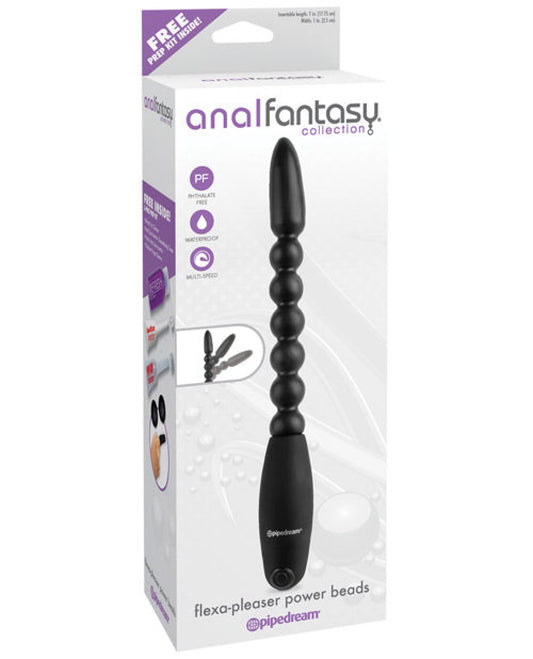 Anal Fantasy Collection Flexa Pleaser Power Beads - Black Pipedream® 1657