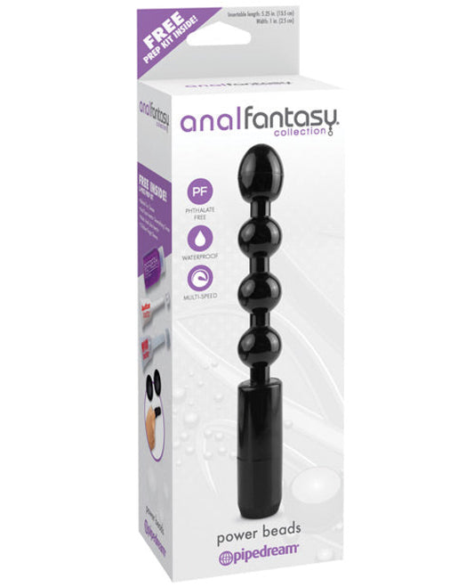 Anal Fantasy Collection Power Beads - Black Pipedream® 1657