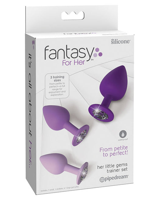 Fantasy For Her Little Gems Trainer Set - Purple Pipedream® 1657