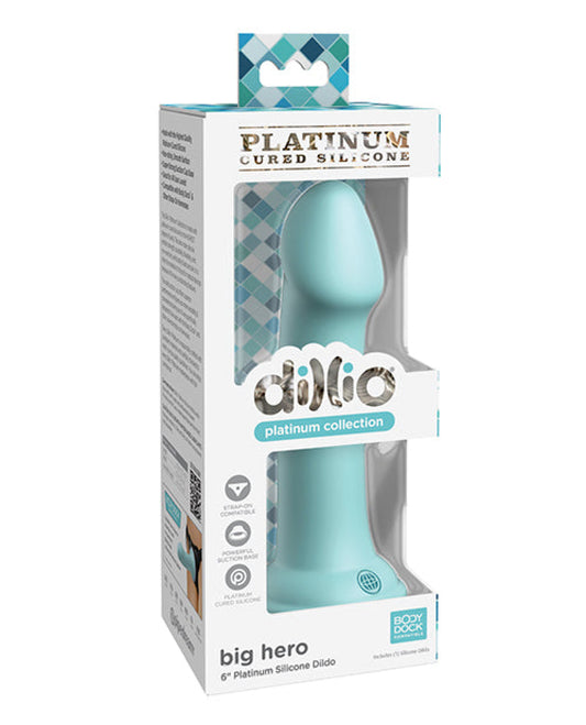 Dillio Platinum 6" Big Hero Silicone Dildo Pipedream® 1657