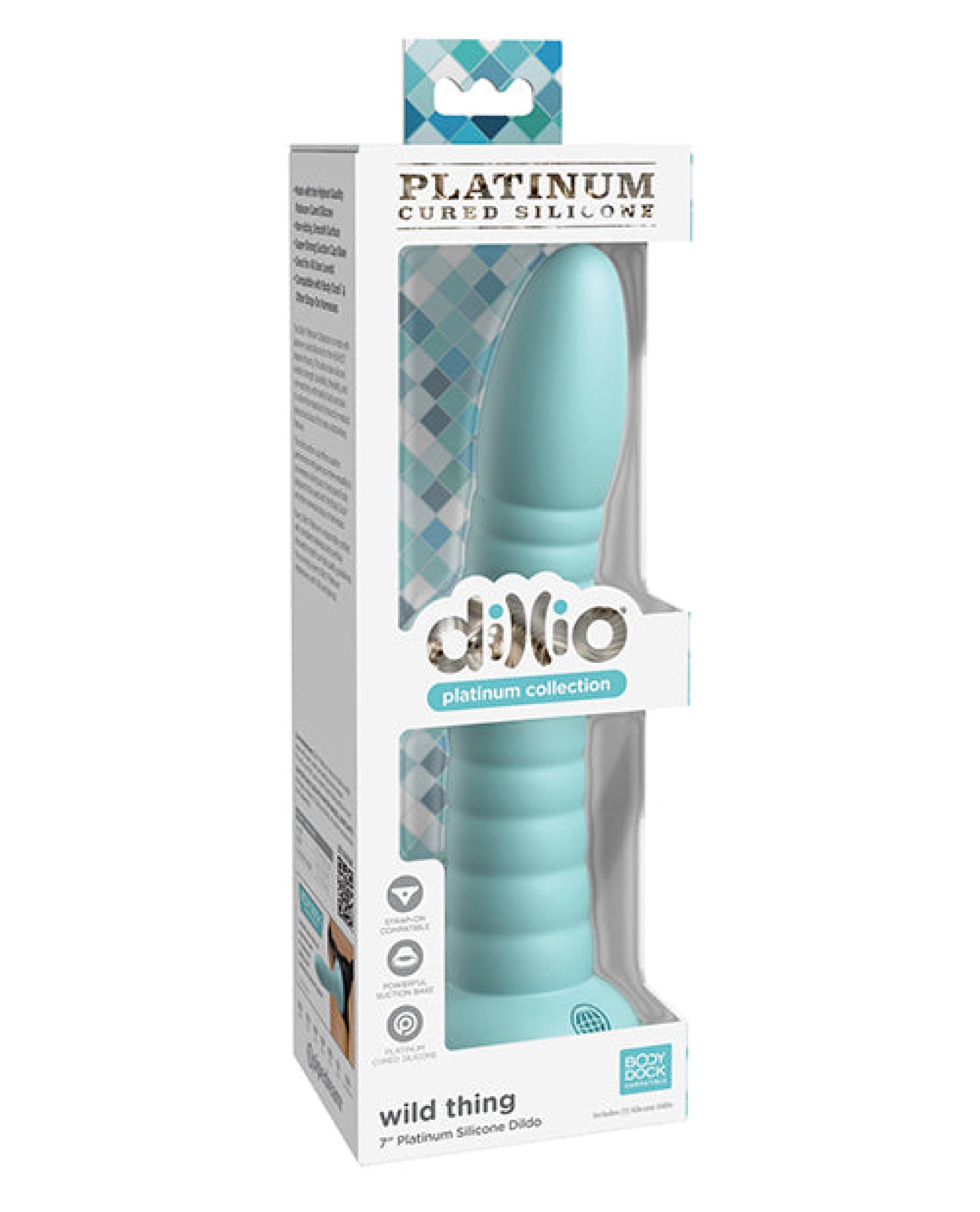 Dillio Platinum 7" Wild Thing Silicone Dildo Pipedream®