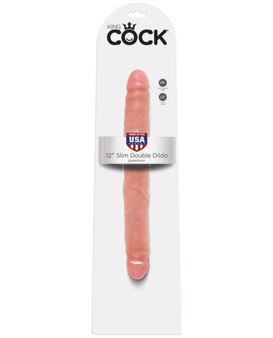 "King Cock 12"" Slim Double" Pipedream® 1657