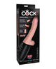 King Cock Plus Thrusting, Warming & Vibrating  6.5" Triple Threat Dong Pipedream®