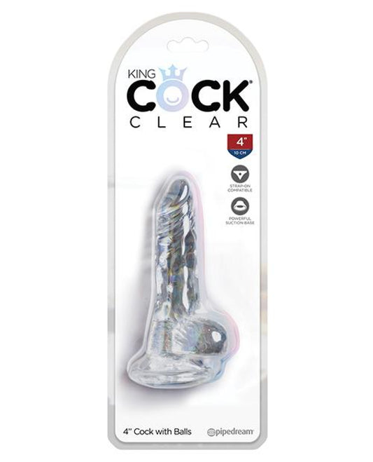 King Cock Clear Cock W/balls Pipedream® 500