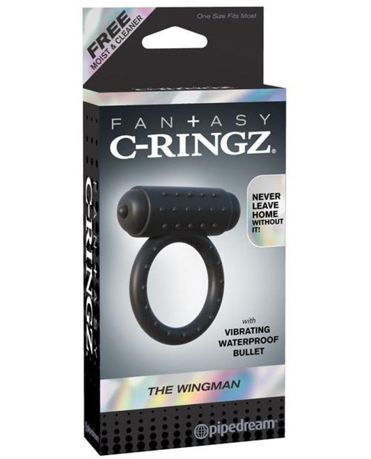 Fantasy C-ringz The Wingman - Black Pipedream® 1657