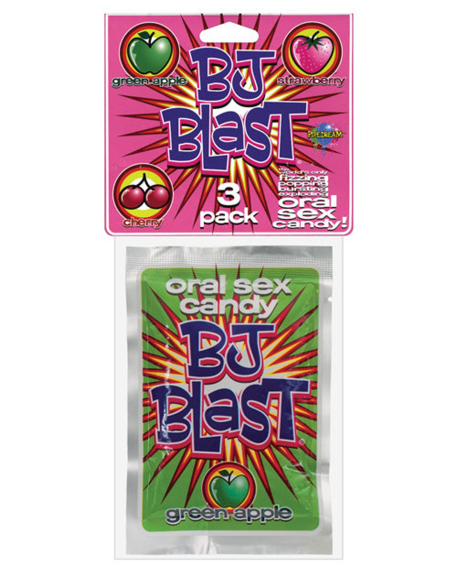 Bj Blast Oral Sex Candy - Asst. Flavors Pack Of 3 Pipedream®