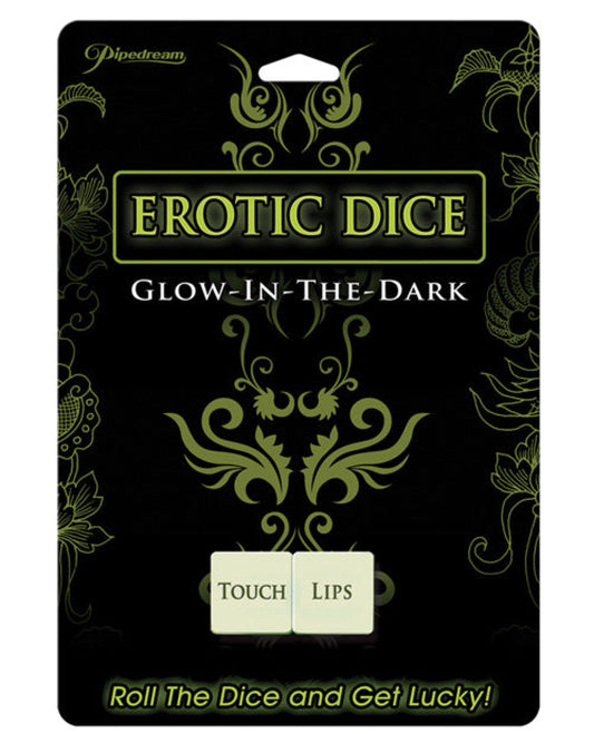 Erotic Dice - Glow In The Dark Pipedream® 500