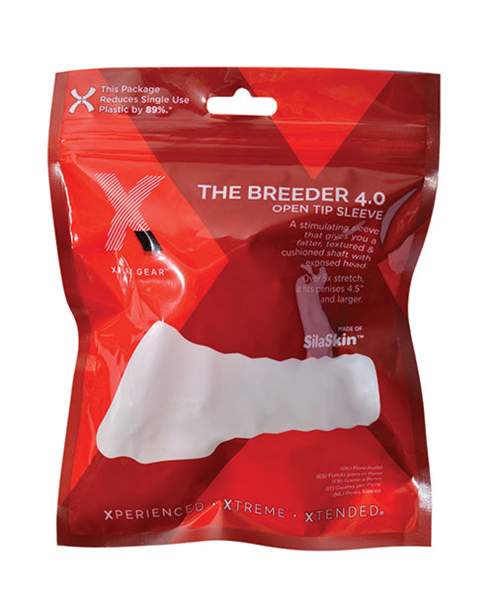 Xplay Gear The Breeder Sleeve 4.0 Clear Perfect Fit