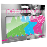 Peekaboos Neon Stars Value Pack - O-s Pack Of 3 Xgen