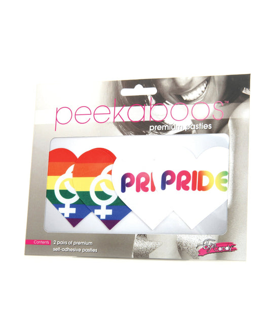Peekaboos Pride Hearts - Pack Of 2 Xgen 1658