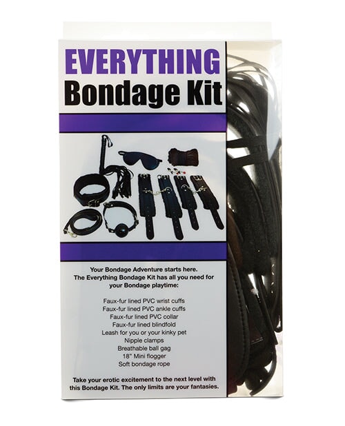 Everything Bondage 12 Piece Kit Plesur