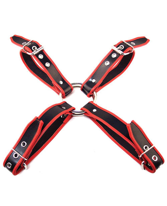 Rouge Chest Harness Large - Black-red Rouge 1657