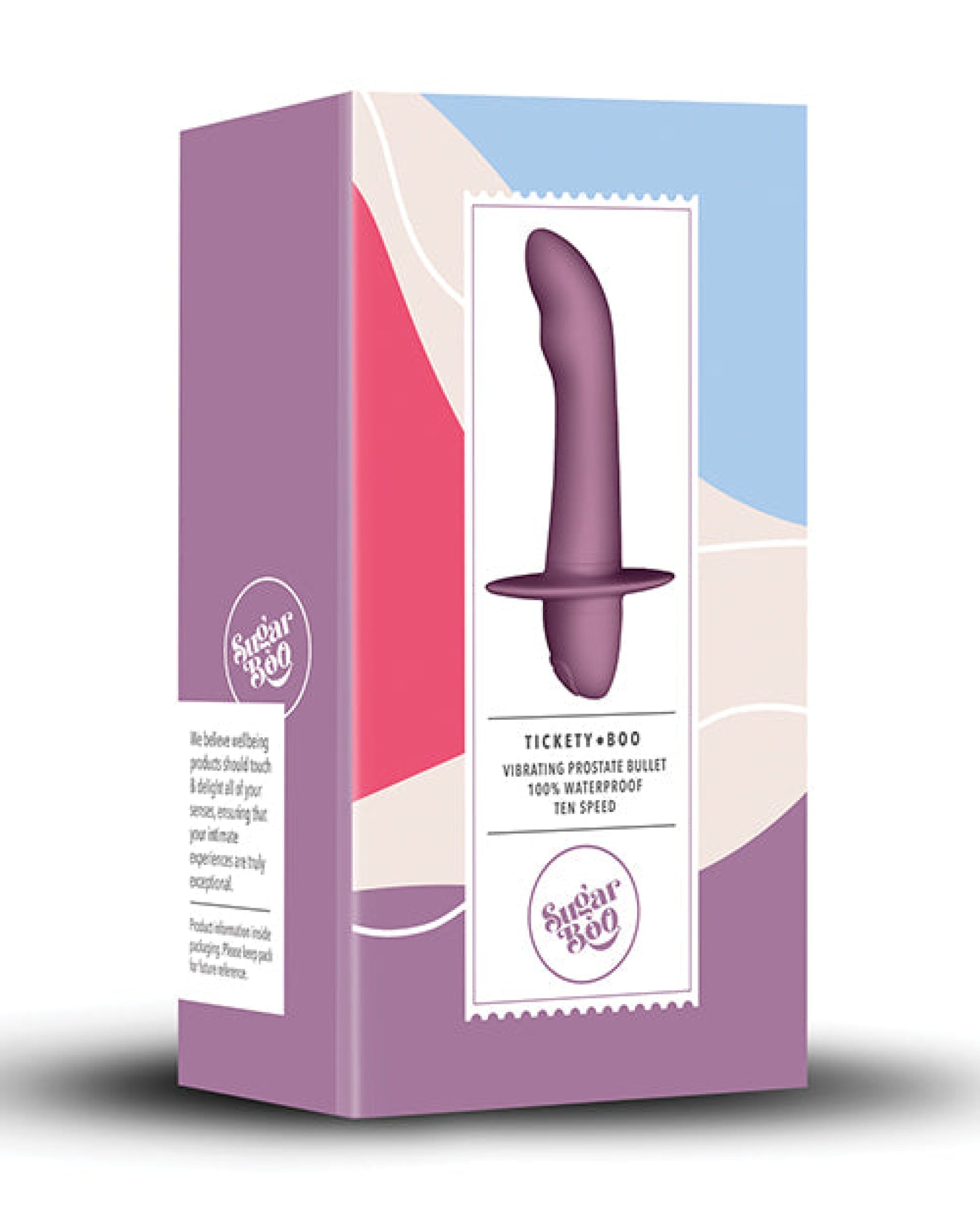 Sugarboo Tickety Boo Vibrating Prostate Bullet - Mauve Rocks-off