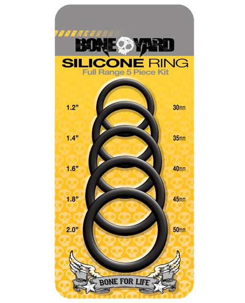 Boneyard 5 Pc Silicone Ring Kit Boneyard