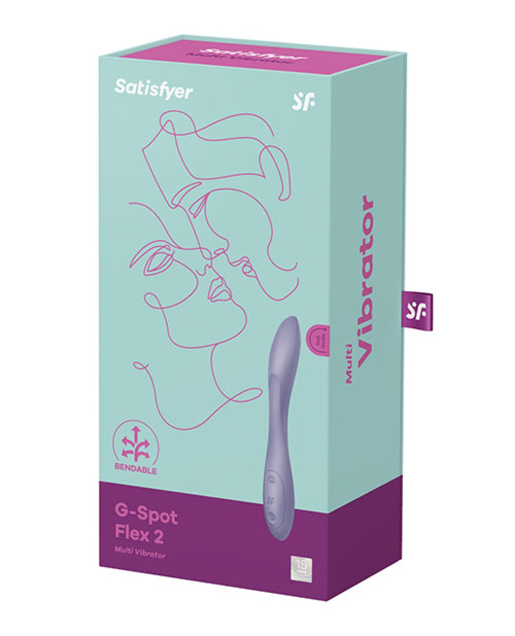 Satisfyer G Spot Flex 2 - Dark Violet Satisfyer®